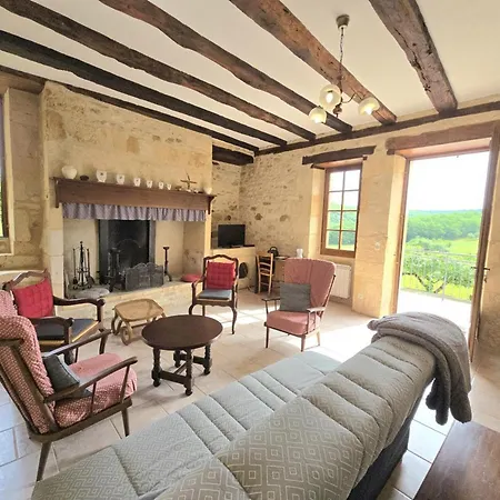 Charmante Maison Individuelle Avec Terrasse Et Bbq En Dordogne, Animaux Acceptes - Fr-1-616-185 Feriehus *