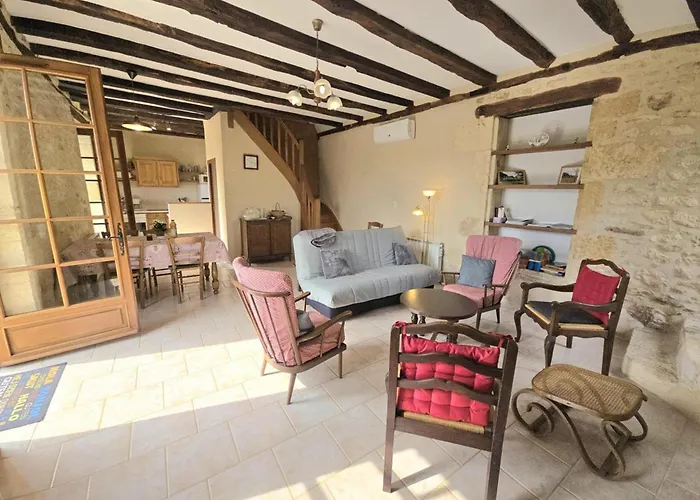 Charmante Maison Individuelle Avec Terrasse Et Bbq En Dordogne, Animaux Acceptes - Fr-1-616-185