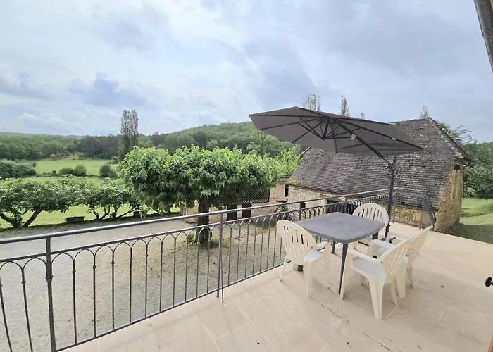 Charmante Maison Individuelle Avec Terrasse Et Bbq En Dordogne, Animaux Acceptes - Fr-1-616-185 Feriehus *